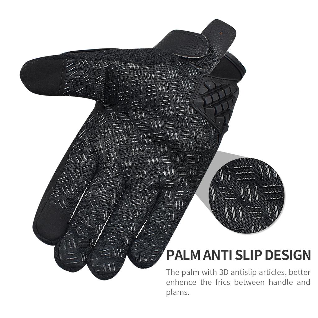 Rękawice motocyklowe Ekran dotykowy Pełny palec Oddychający Wodoodporny(M/L/XL/XXL)