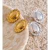 Boucles d'oreilles Clous Simples Yhpup Quotidiennes en Acier Inoxydable pour Toutes les Occasions Imperméables Métal Polyvalentes Minimalistes Bijoux Plaqué PVD