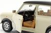 Bburago Scale Mini Cooper 1969 Cream Diecast Model Car 1/18