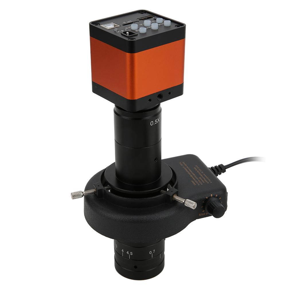 

48MP High Definition USB Dual Output Industrial Microscope Camera with 180X Lens 56LED LightUS Plug 100 240V