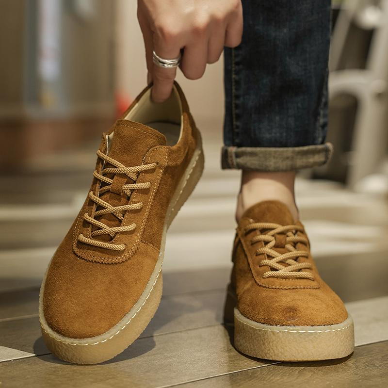 Fashion Italian Men Fashion England Style Oxford Shoes Man Genuine Leather Outdoor Formal Office Shoes Casual Leather Lace-Up Work Shoes