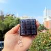 Square Keyboard Caps Toy 9-button Mechanical Keyboard Keyring Finger Toy Keyboard Keychain  Fidget