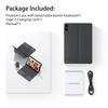 Hot Selling Ultra Thin Multi Angle Adjustable Keyboard Case with Detachable 7RGB Backlight Redmi Pad Pro Wireless Keyboard Case