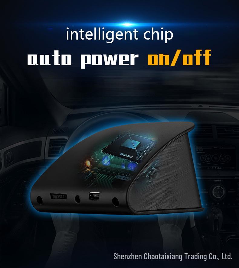 P10 Smart HUD Car Display: HD OBD Portable LCD Driving Computer