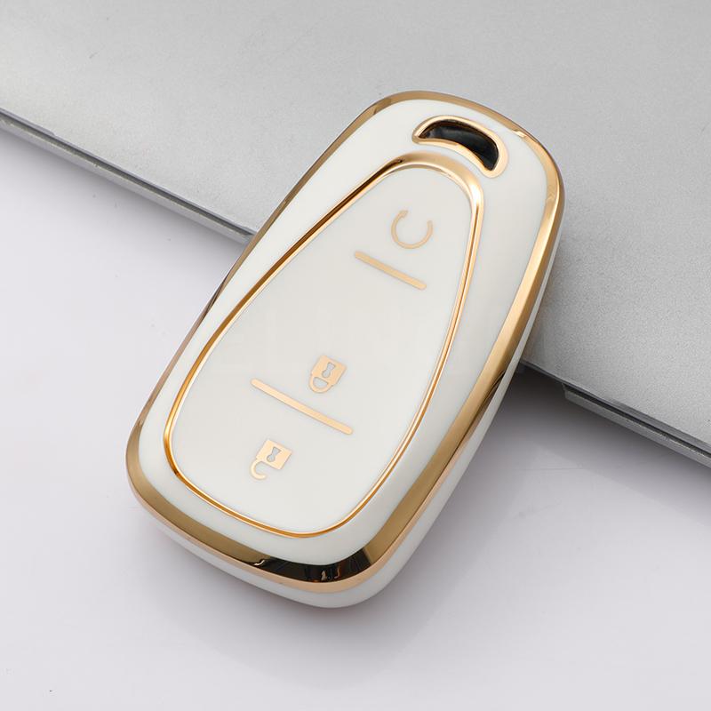 New TPU Car Key Case Key Cover For CHEVROLET Cruze Spark Camaro Volt Bolt Trax Malibu Captiva Equinox Trax Tracker AVEO Lova