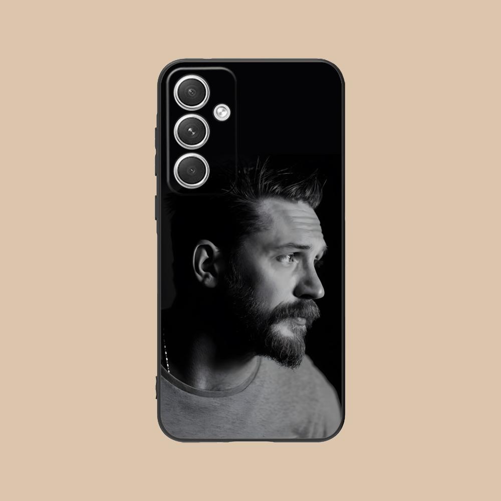 

Tom Hardy Phone Case for Samsung Galaxy S25 S24 S23 S22 S21 S20 S10 S9 Plus FE Ultra Lite Black Cover Luxury Galaxy S9 Plus