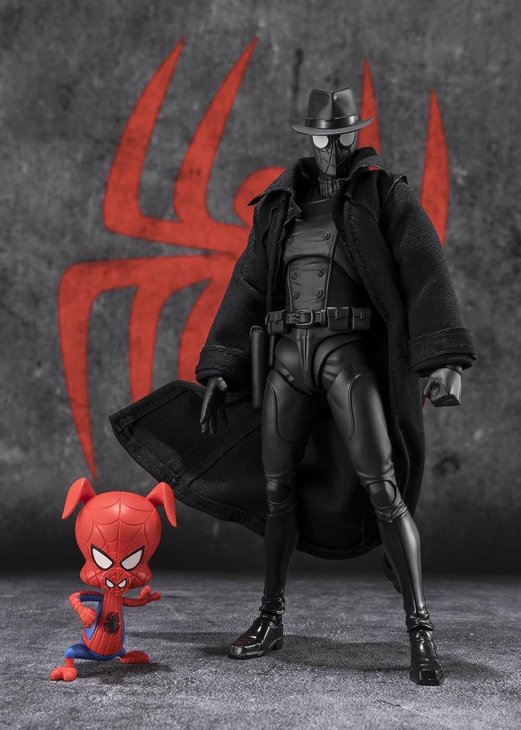 TAMASHII NATIONS - Spider-Man: Across the Spider-Verse - Spider-Man Noir & Spider-Ham S.H.Figuarts Action Figures