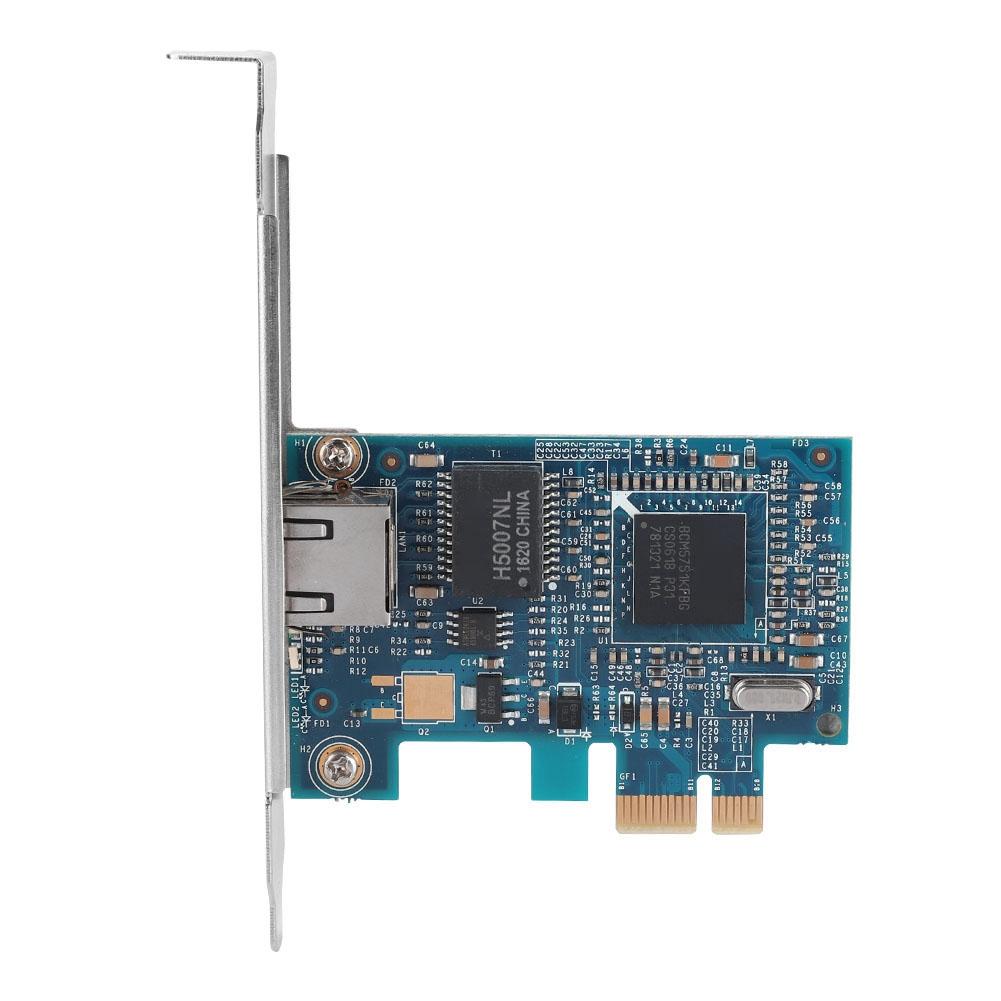For Broadcom BCM5751 101001000M PCI‑E Fast Ethernet Network Desktop Network Card
