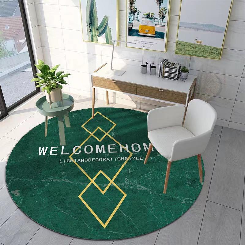 Round Living Room Living Room Washable Printed Rug Queen Bedside Bedroom Rug Home Decor Rug Alfombra