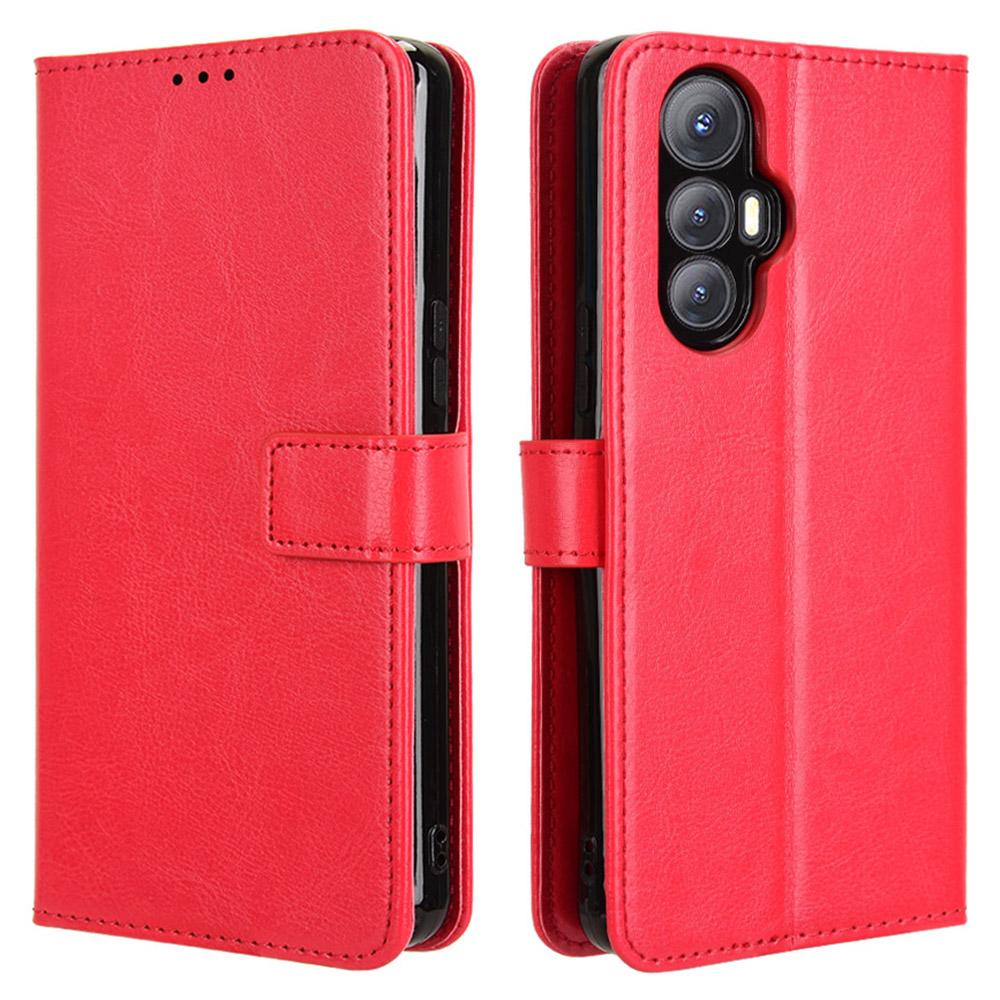 For Cubot Max 5 Case Crazy Horse Texture PU Leather Phone Wallet Cover