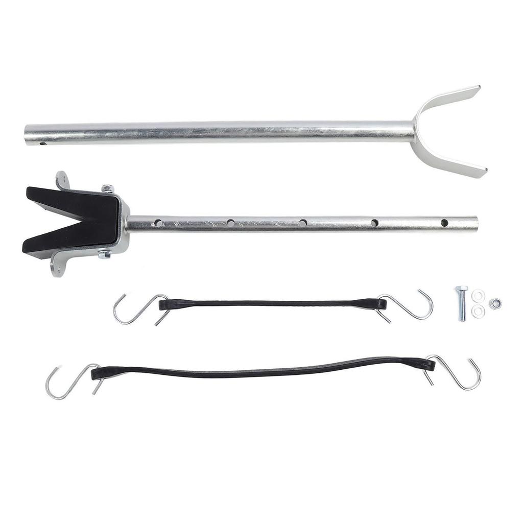 Boat Transom Saver Metal Secure Hold 20.3 To 32.5in Adjustable Scratch Proof Outboard Motor Transom Saver for Ship