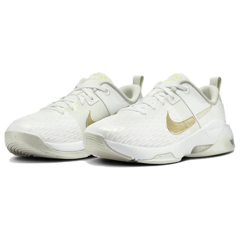 Nike Zoom Bella 6 Premium 'White Sea Glass Gold' Women's Sneakers casual FJ1589-100
