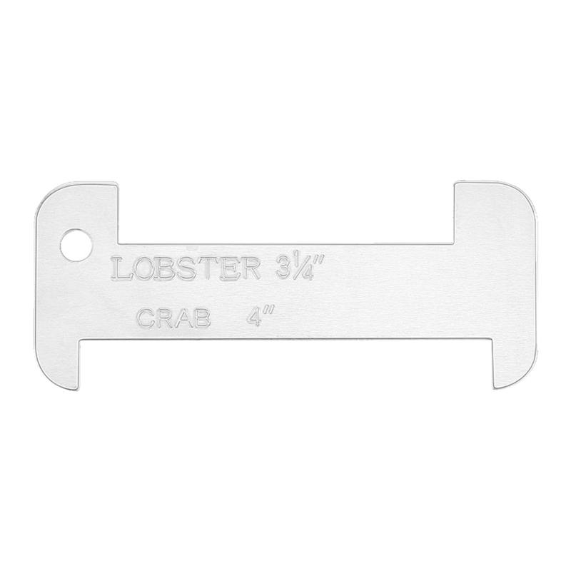 Practical Portable Acrylic Seafood Sizing Tool For Lobster Crabs Measurement Measuring Device Kitchen Gadget 1