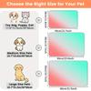 Cute Cartoon Dog Pattern Printed Floor Mat Rug Doormat Home Decor for Pet Lovers Kids Nursery Room Living Room Entryway Gift