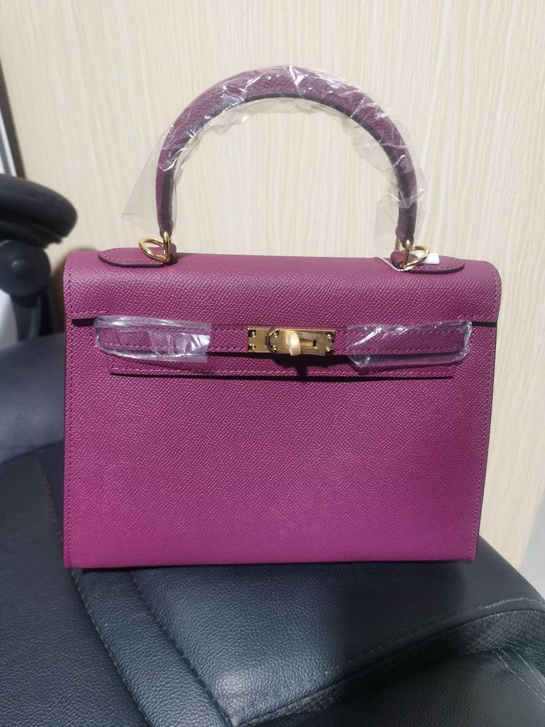 Euli Handheld Seilkette der zweiten Generation Fünf-Gold Einblatt-Schnalle im Mini-Stil zum Überkreuztragen Damen-Taschenverschluss-Schnallendesign