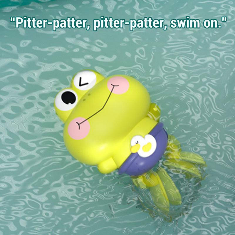 Summer New Baby Bath Toys Bathroom Bath Shower Baby Clockwork Swimming Beach Classic Chain Clockwork Water Toy For Kid Gifts