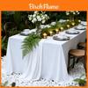 Mantel Blanco Estilo Francés Para Reuniones Con Tejido Impermeable Y Recubrimiento Antibacteriano Para Decoración de Hotel