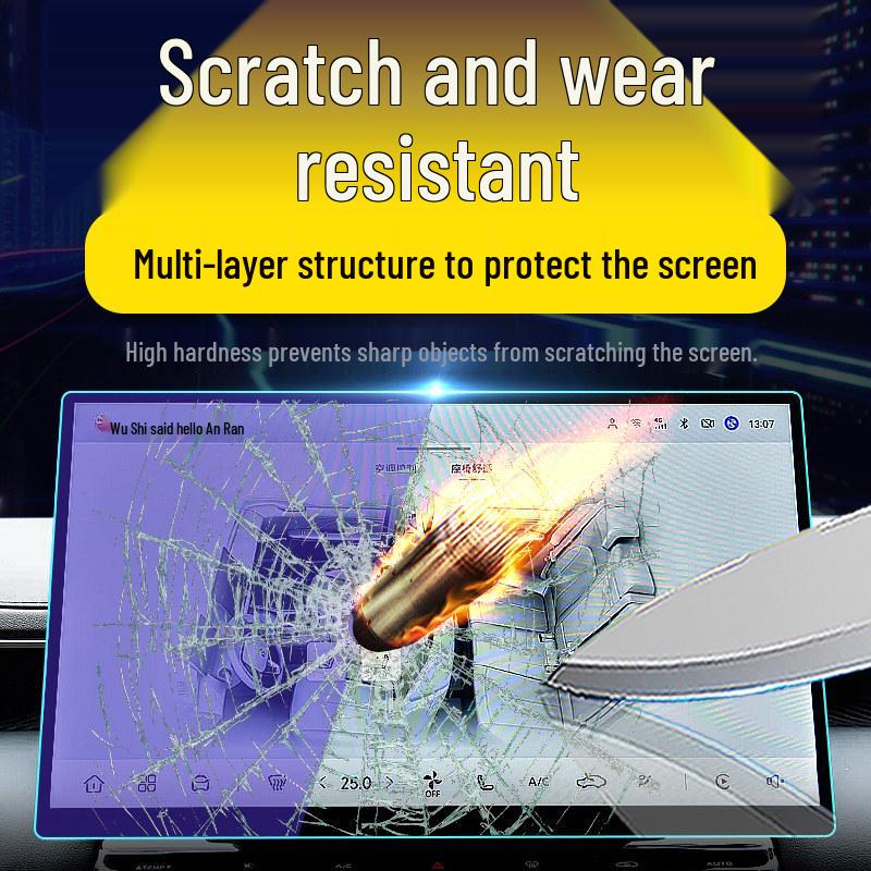Compatible Changan Eado Console Tempered Film Screen Protector