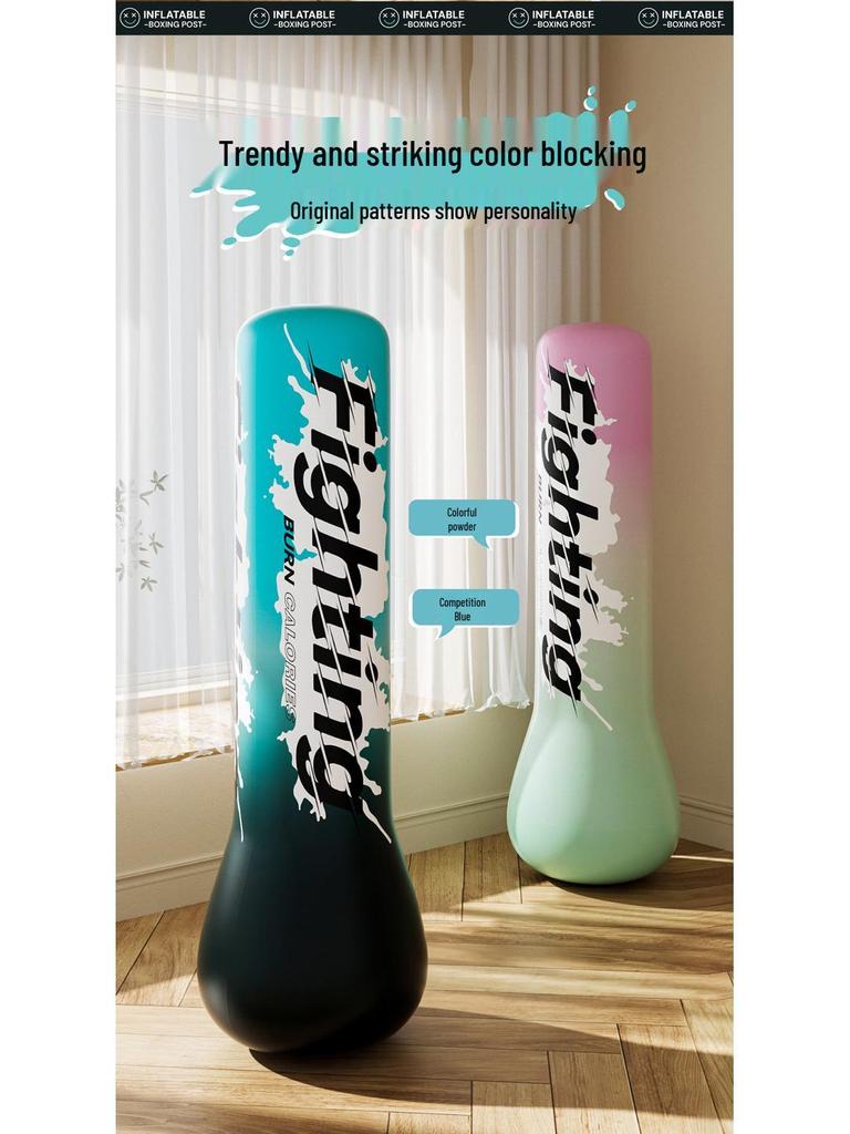 Children's 1.6m Inflatable Boxing Tumbler Sandbag Toy