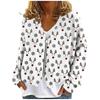 Womens Zip Up Sweaters Sweatshirts Long Sleeve Oversized Jackets Soft Casual Loose Tunic Tops