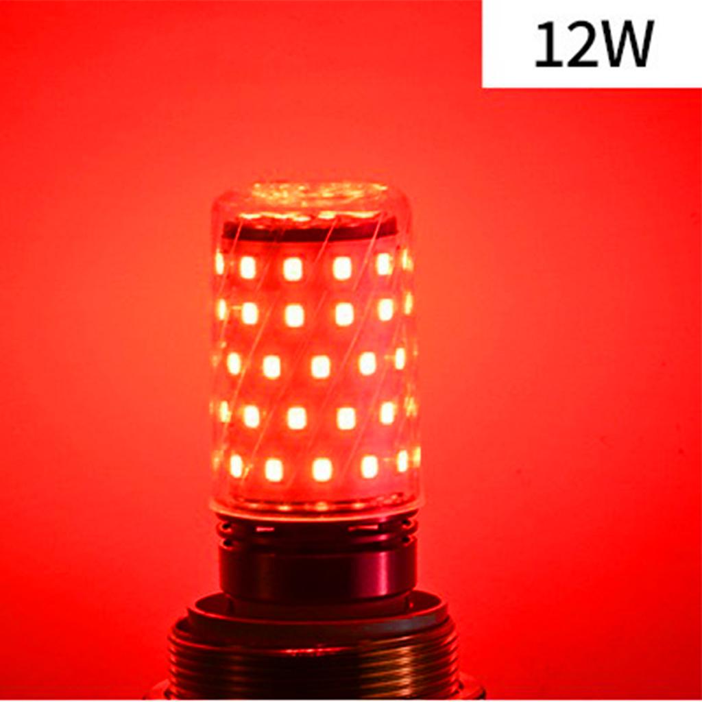 E27 Led Colorful Corn Bulb Lampada Ac220v Light 12w No Flash 2835 SMD 270/beam Super High-power Christmas Party Night Decorative