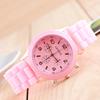 CQ106 Fashion Women Watch Silicone Student Couple Quartz Watch Fashion Leisure Clock Gift Watches for Woman