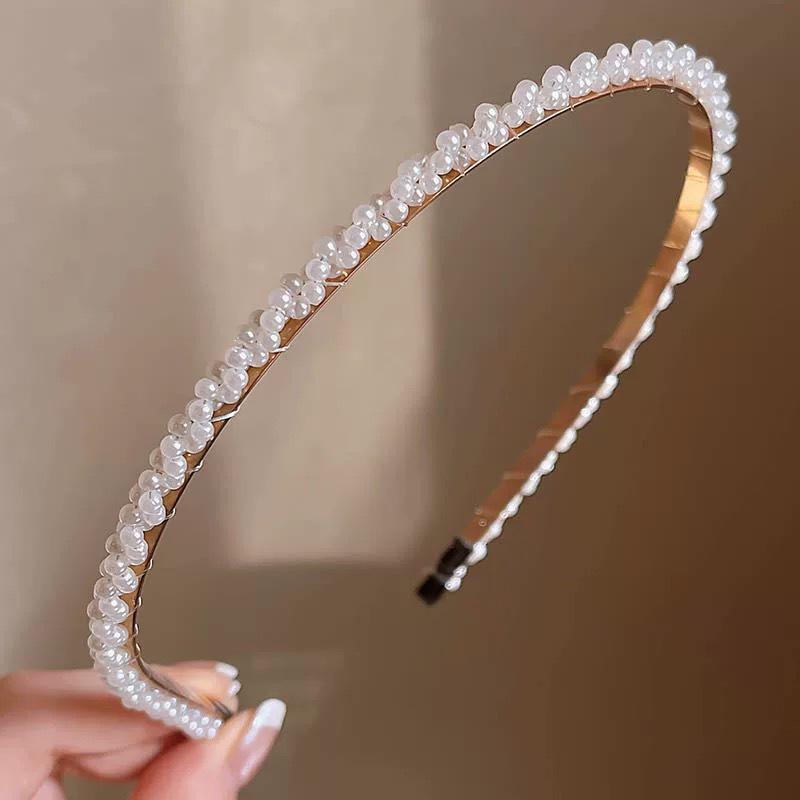 Luxuriöses Damen-Perlenstirnband: Vielseitiges, elegantes und trendiges Haaraccessoire für jeden Anlass