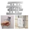 10Pcs Switches Box Support Bracket Metal Outlet Spacers Replacement Power Outlet Fixing Tool Socket Accessories Enduring