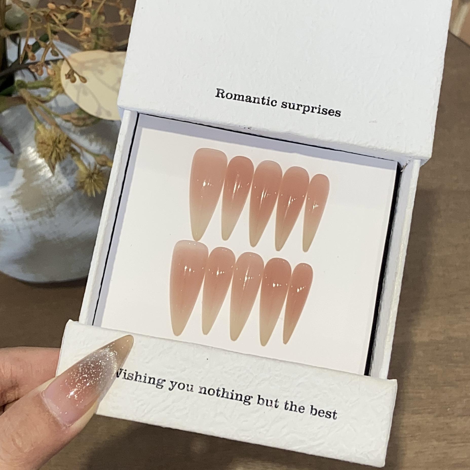 

Простой однотонный высококачественный ледяной прозрачный градиентный персиковый универсальный патч-броня Хуаньхуань носимая броня L