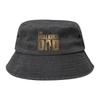 Women Bucket Hats The Walking Dad Fathers Day Vacation Getaway Headwear Fishing FisherUnisex Hats The Walking Dead Zombie Panamka