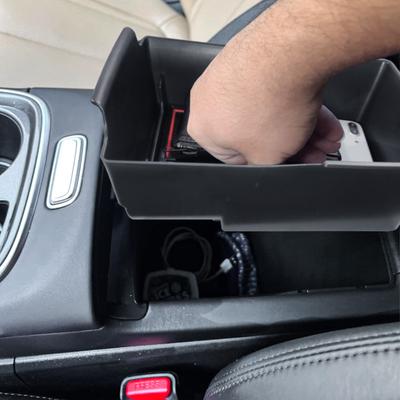 Für Hyundai Santa Fe TM 2025 2025 2025 Zubehör Konsolenbox Organisationsboxen Münzaufbewahrungshalter Mittelkonsolen-Organizer