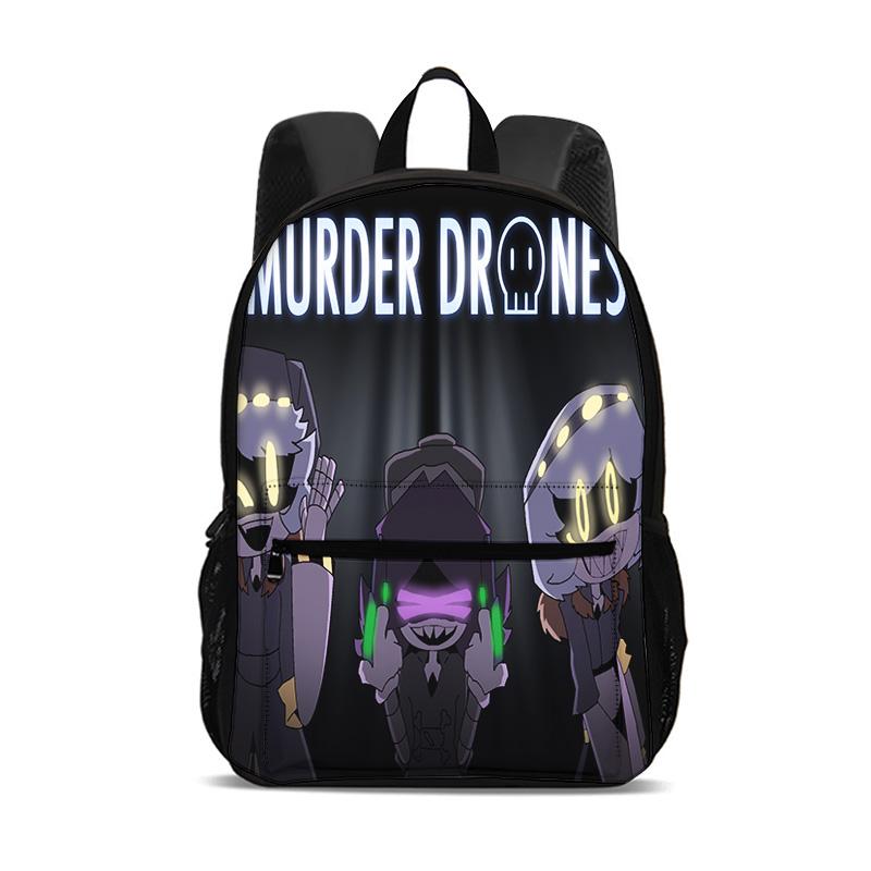 Murder Drones Backpack Versatile Large Capacity Outdoor Travel Mountaineering Boy and Girl School Birthday Best Gift