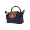 LONGCHAMP Le Pliage Canvas Makeup Bag Dumpling Bag Clutch Handbag Mini Women's Marine Blue (Unisex) Handbags 34175089556