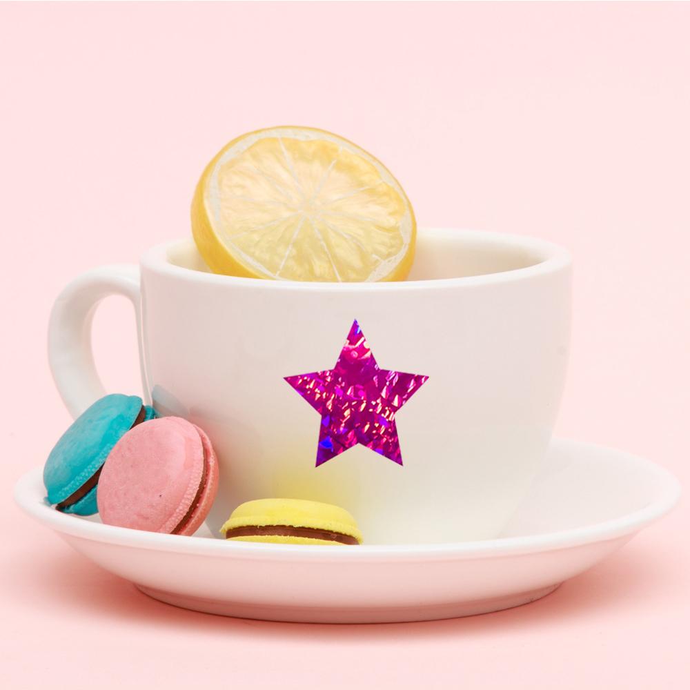 500pcs Glitter Star Stickers for Kids Reward Foil Student Behavior Planner Classroom Incentive Supplies Christmas Decorate Gifts