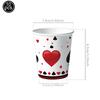 Casino Party Supplies for Men/Adults Poker Paper Plates Cups Napkins Straws for Poker Night Las Vegas Party Decorations