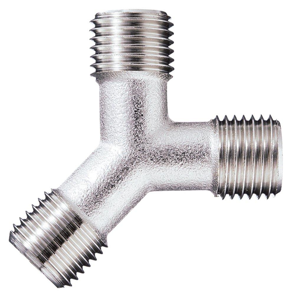 

Niigata Seiki BeHAUS Made in Japan Y type nipple same diameter G38xG38xG38 N-133Y