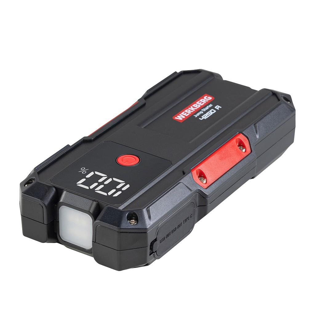 Powerbank rozruchowy WERKBERG AL007 2000A/4250A 28000mAh N