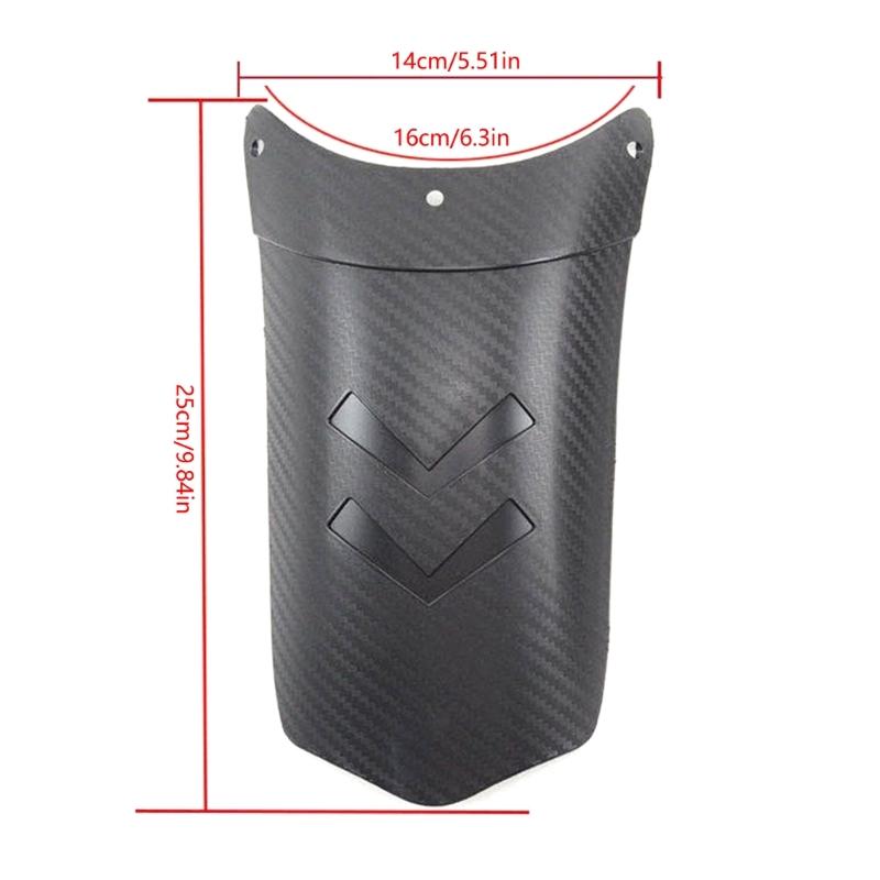 Splash Guard Front Mud Guard Motorcycle Front Extension Protector Wheel Mud Flaps Mudguard Replacement Accessory