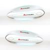 WYGL9 8Pcs Car Door Bowl Handle Protective Sticker Anti-collision Strip For Citroen C3 C4 C5 Berlingo Saxo C4l Xsara Picass C-Elysee