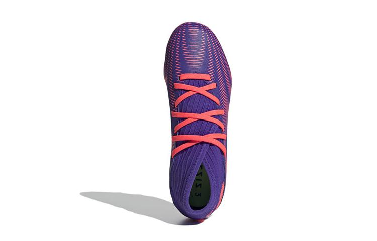 Adidas Nemeziz 3 Slip Resistant Abrasion Resistant Low top Kids' Soccer Shoes Blue Kids' EH0579