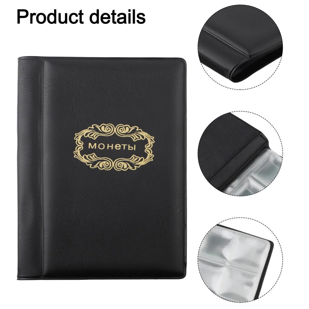 Token Organizer Coin Collection Album For Displaying Medals Ample Storage Capacity Elegant Presentation Of Collectibles