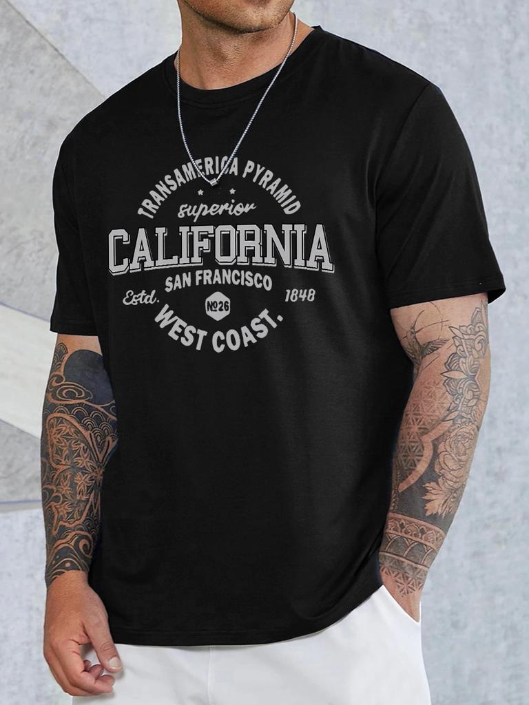 UnisexS Round Neck Short Sleeve TShirt A Comfortable and Versatile for Sports Top Unisexs TShirt Black Casual Tee