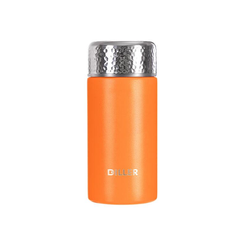 Dilerbear 316 Stainless Steel 320ml Insulated Bottle with Tea Strainer