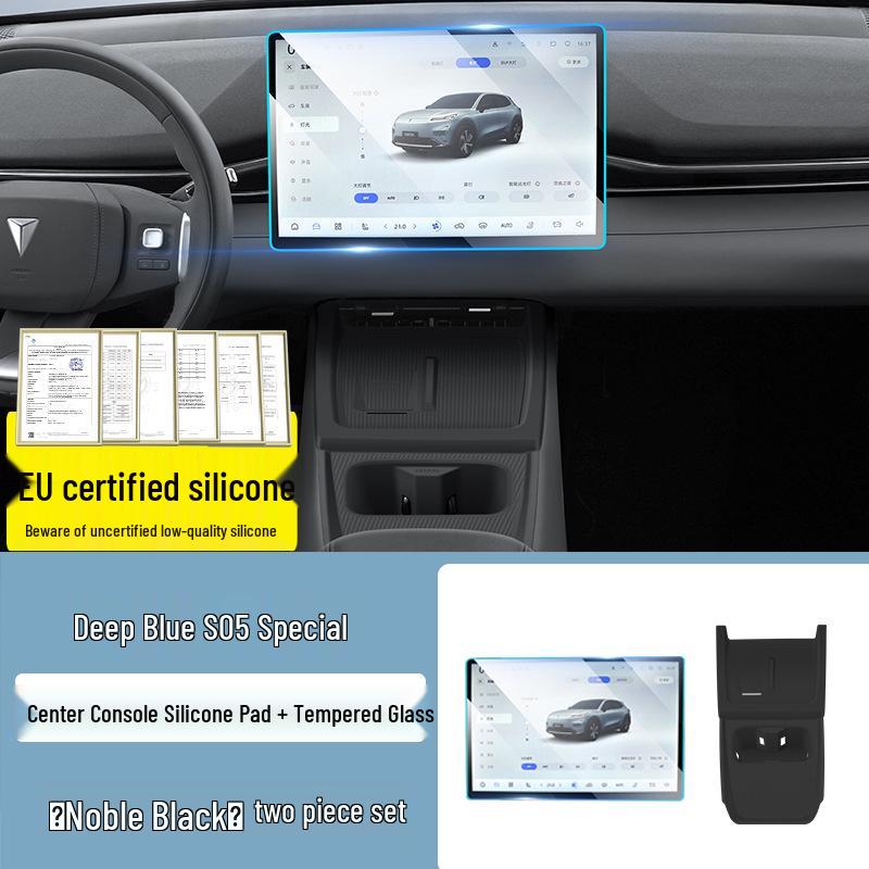 Pad Organizador de Silicona Antideslizante para Consola Central Changan Deepal S07
