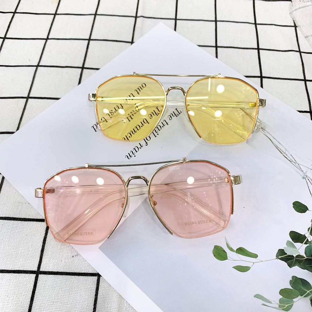 Children'S Sunglasses, Men'S And Women'S Comfortable Uv400 Sunglasses Uv-Proof Box Decorative Glasses B102