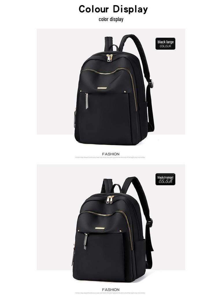 Women's 2024 Oxford Cloth Backpack: New Lightweight, Versatile, Casual Travel Bag for Students