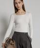 NON AND NON Square Line Ribbed Knit_Nfkn6540
