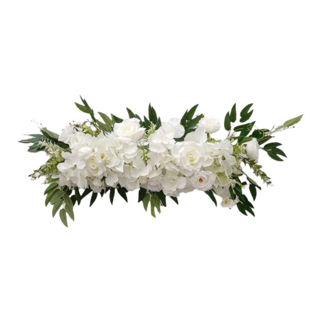 Silk Material Flower Wreath Simulation Flower Wedding Arch Flowers Wedding Decor белый