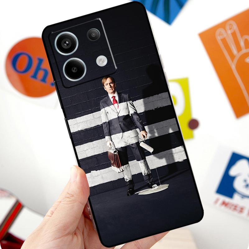 Better Call Saul Funda For Xiaomi Redmi Note 11 10 12 13 14 Pro 10S 11S 12S Case For Redmi 15 10C 13C 12C 14C