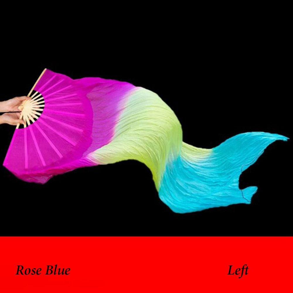 Multicolors Belly Dancing Fan Gradient Color Square Dancing Practice Dancer Tool  Dance Accessories